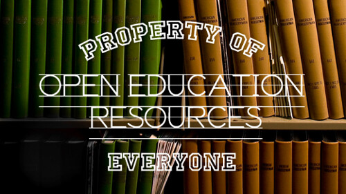 Open educational resources graphic