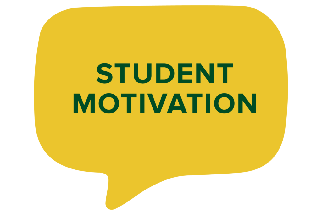 Link to the student motivation domain of the TEF framework.