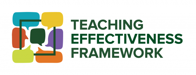 The Teaching Effectiveness Framework logo